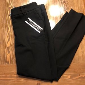 NWT Black Express Columnist Ankle Pants size 2R